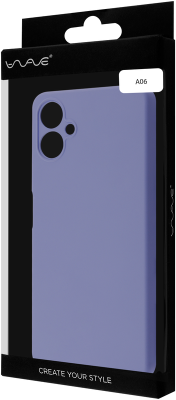 Чехол для Samsung A06 WAVE Colorful Case TPU (light purple) - фото - №3