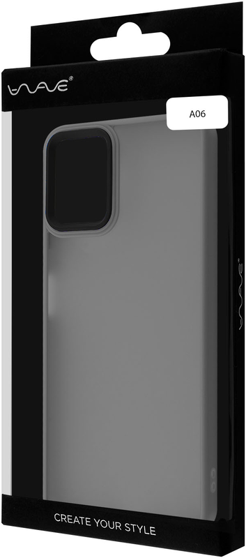 Чохол для Samsung A06 WAVE Matte Color Case (gray) - фото - №3