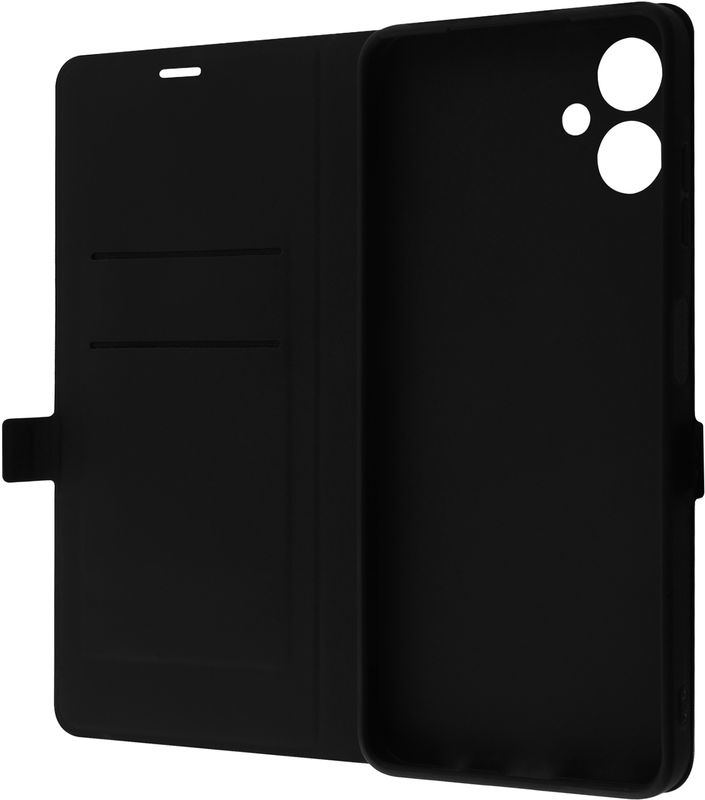 Чохол для Samsung A06 WAVE Flap Case (black) - фото - №3