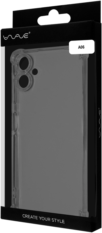 Чохол для Samsung A06 WAVE Ghost (clear) - фото - №3