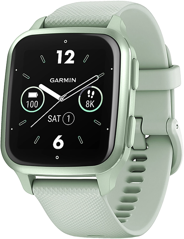 Смарт-годинник GARMIN Venu Sq 2 Cool Mint/Metallic Mint (010-02701-12) - фото - №0