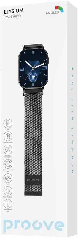 Смарт-годинник Proove Elysium (black) - фото - №3