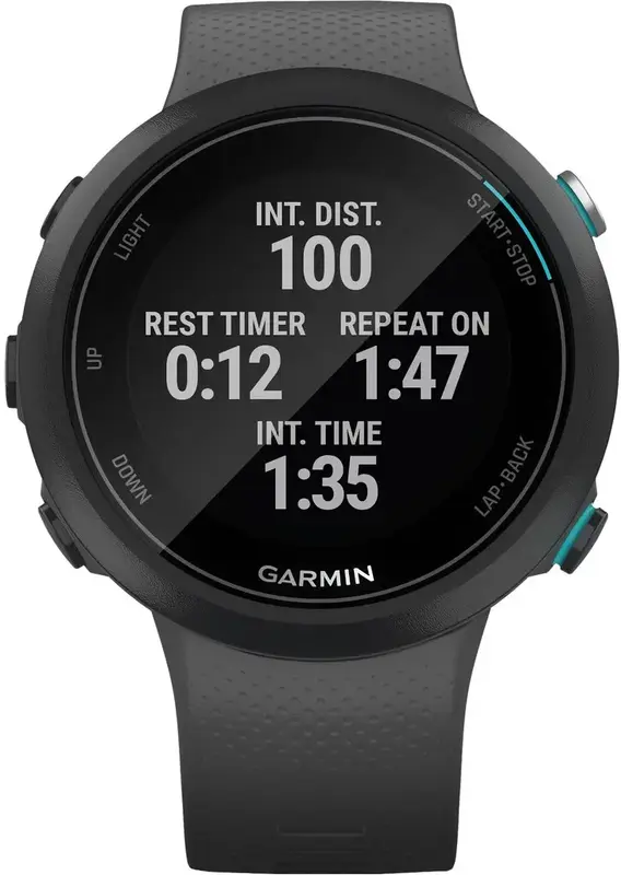 Смарт-годинник Garmin Swim 2 з чорним ремінцем (010-02247-10) - фото - №5