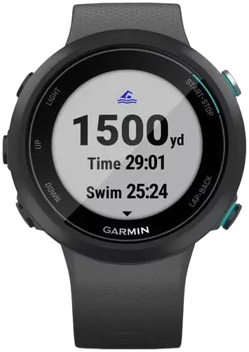 Смарт-годинник Garmin Swim 2 з чорним ремінцем (010-02247-10) - фото - №6