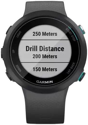 Смарт-годинник Garmin Swim 2 з чорним ремінцем (010-02247-10) - фото - №7
