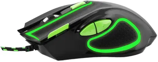 Ігрова миша Esperanza MX401 HAWK Black-Green - фото - №1