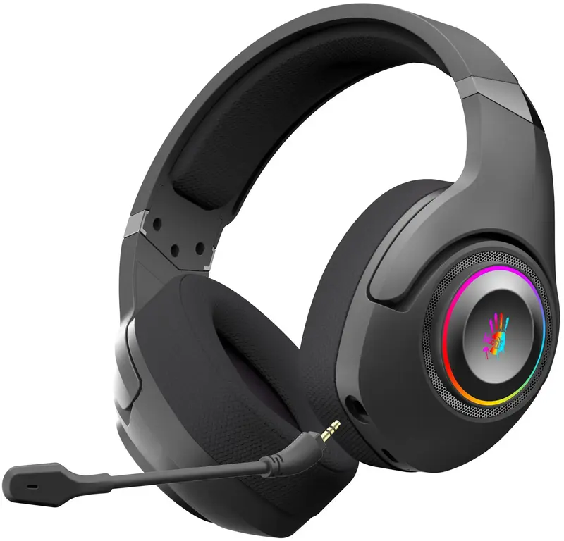 Гарнітура ігрова A4 Tech GR270 Bloody Black - фото - №4