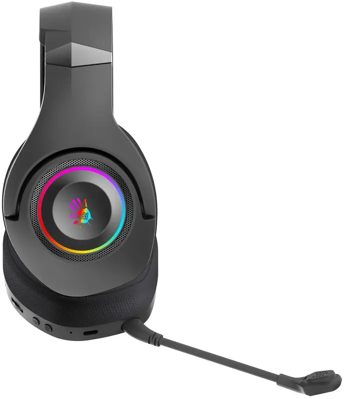 Гарнітура ігрова A4 Tech GR270 Bloody Black - фото - №3