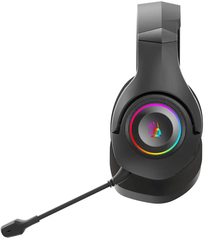 Гарнітура ігрова A4 Tech GR270 Bloody Black - фото - №2