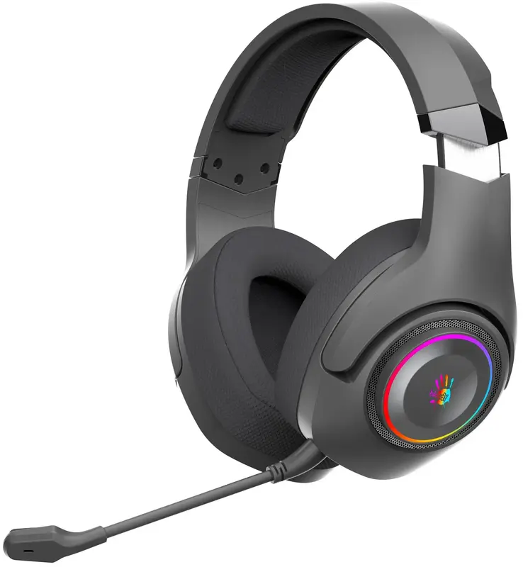 Гарнітура ігрова A4 Tech GR270 Bloody Black - фото - №1