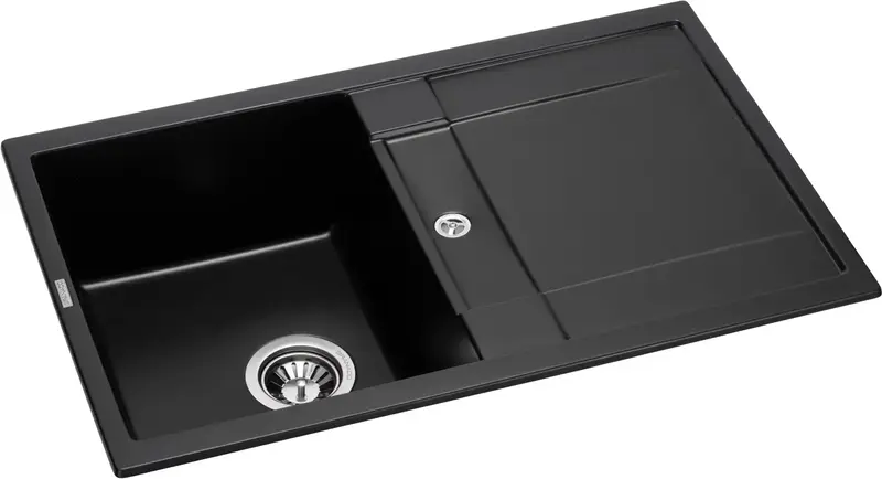 Мийка GRANADO VALENCIA black shine (780*500mm.) - фото - №1