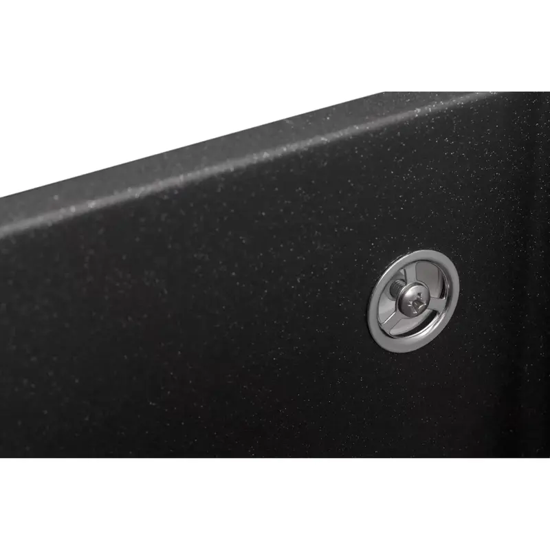 Мойка GRANADO Under top black shine(457*406mm.) - фото - №3