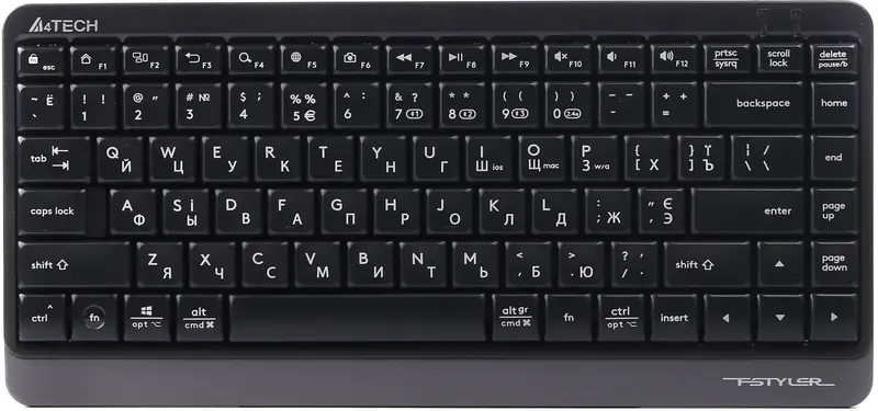 Клавіатура A4 Tech FBK11 Grey фото