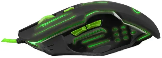Ігрова миша Esperanza MX403 APACHE Green - фото - №1