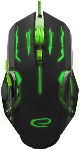 Ігрова миша Esperanza MX403 APACHE Green - фото - №0