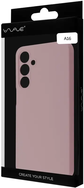 Чохол для Samsung A16 WAVE Colorful Case TPU (pink sand) - фото - №3