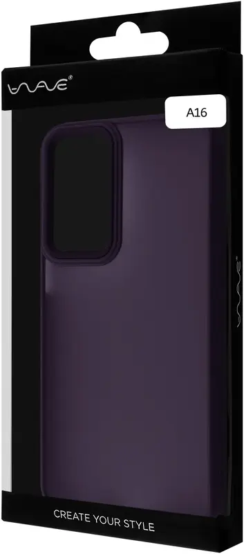 Чохол для Samsung A16 WAVE Matte Color Case (deep purple) - фото - №3
