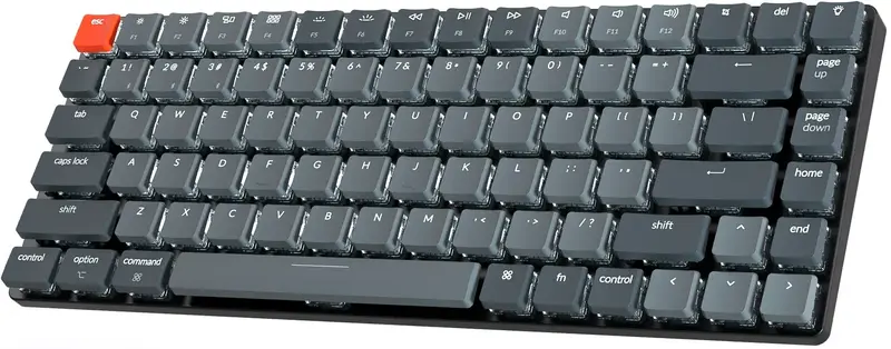 Бездротова клавіатура Keychron K3 Low Profile Hot-Swap Optical White LED Brown (K3D3_KEYCHRON) - фото - №4