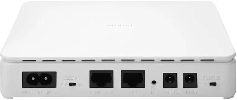 Порт.ДБЖ Proove Mini DC UPS 15600mAh 12V/9V/5V для роутера бiлий - фото - №1