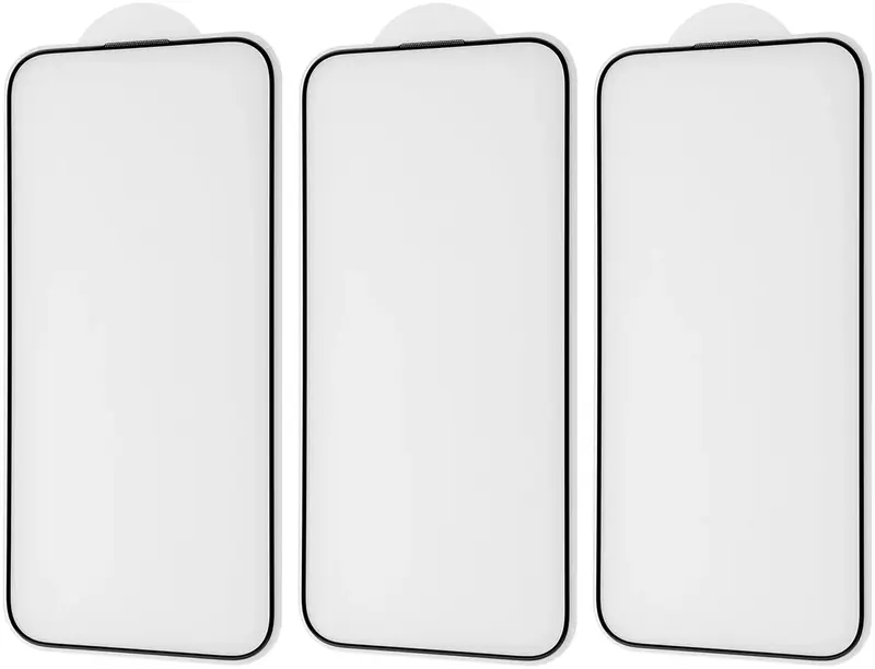 Набір захисних стекол GIO для iPhone 16 (2+1 шт) - фото - №2