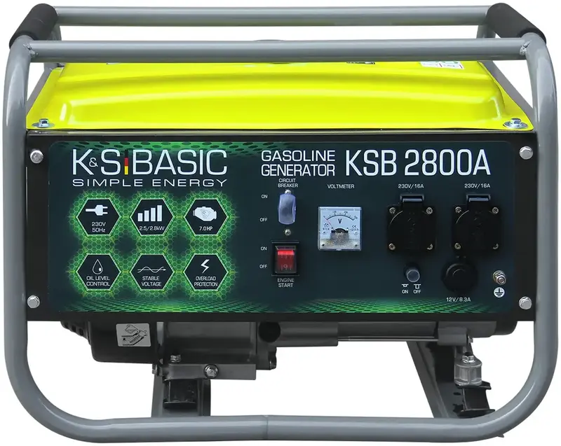 Генератор бензиновий Könner & Söhnen Basic KSB 2800A фото