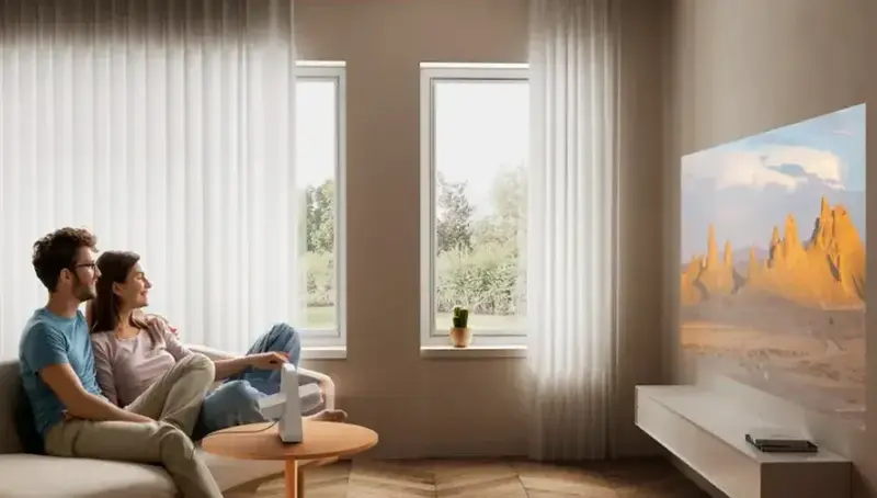 Проектор XGIMI Elfin Flip (WK03C) - фото - №9