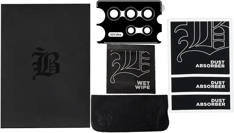 Защитное стекло для камеры Samsung S24 Ultra ArmorStandart Supreme Black Icon (Black Titanium) фото
