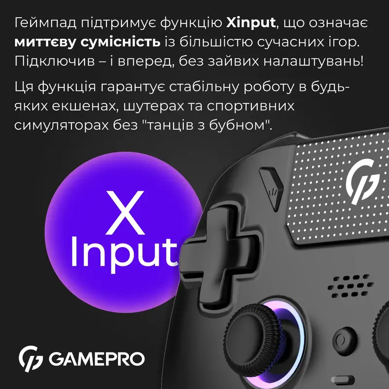 Бездротовий геймпад GamePro GPS13B фото