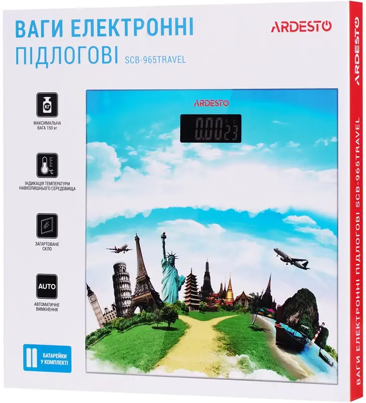 Ваги Ardesto напольні Travel SCB-965TRAVEL - фото - №4