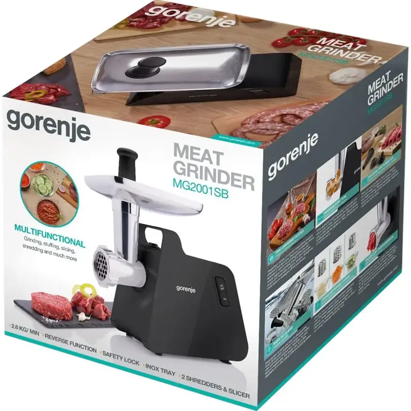 М'ясорубка GORENJE MG2001SB - фото - №16