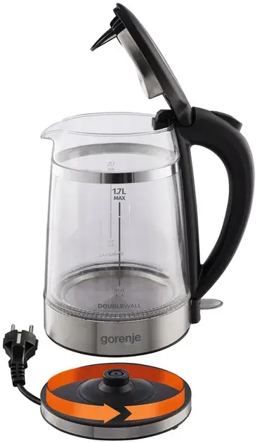 Електрочайник GORENJE K17GDW - фото - №8