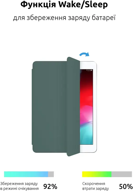 Чехол для iPad 10gen 10.9 Smart Case ArmorStandart (Pine Green) фото