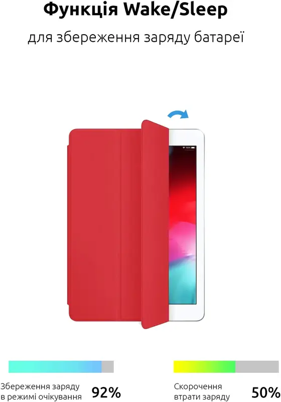 Чехол для iPad 10gen 10.9 Smart Case ArmorStandart (Red) фото