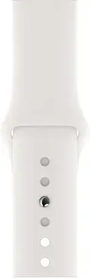 Ремешок для Apple Watch 49/46/45/44/42 ArmorStandart Sport Band (3 Straps) Белый фото