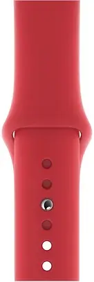 Ремешок для Apple Watch 49/46/45/44/42 ArmorStandart Sport Band (3 Straps) Красный фото