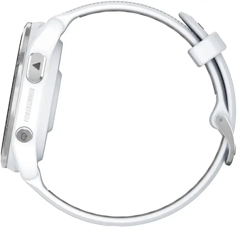 Смарт-годинник GARMIN Forerunner 965 з білим корпусом та біло-сірим силіконовим ремінцем (010-02809-11) - фото - №6