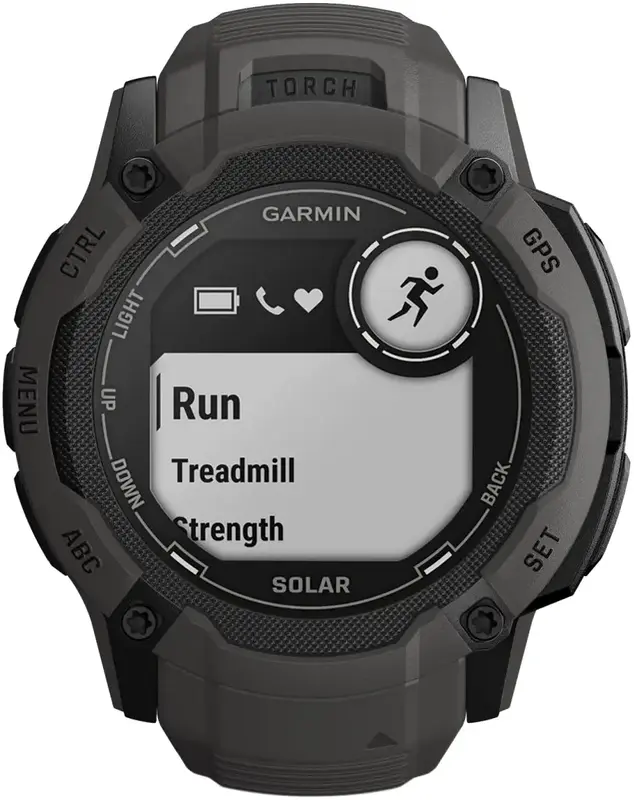 Смарт-годинник GARMIN Instinct 2X Solar графітовий (010-02805-00) фото