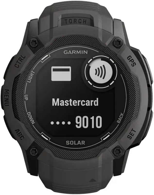 Смарт-годинник GARMIN Instinct 2X Solar графітовий (010-02805-00) фото
