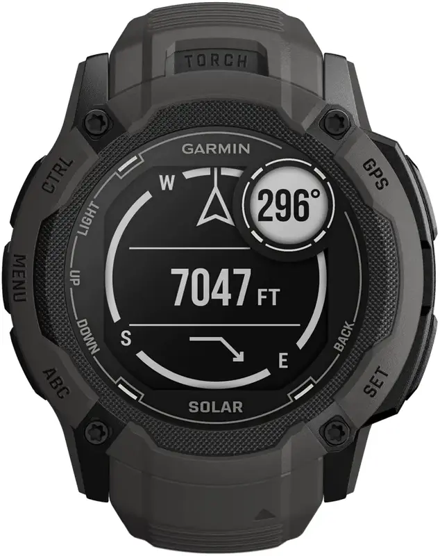 Смарт-годинник GARMIN Instinct 2X Solar графітовий (010-02805-00) фото