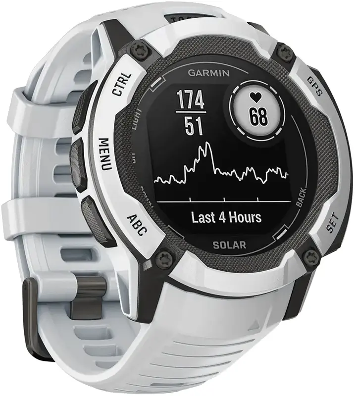 Смарт-годинник GARMIN Instinct 2X Solar білий (010-02805-04) - фото - №1