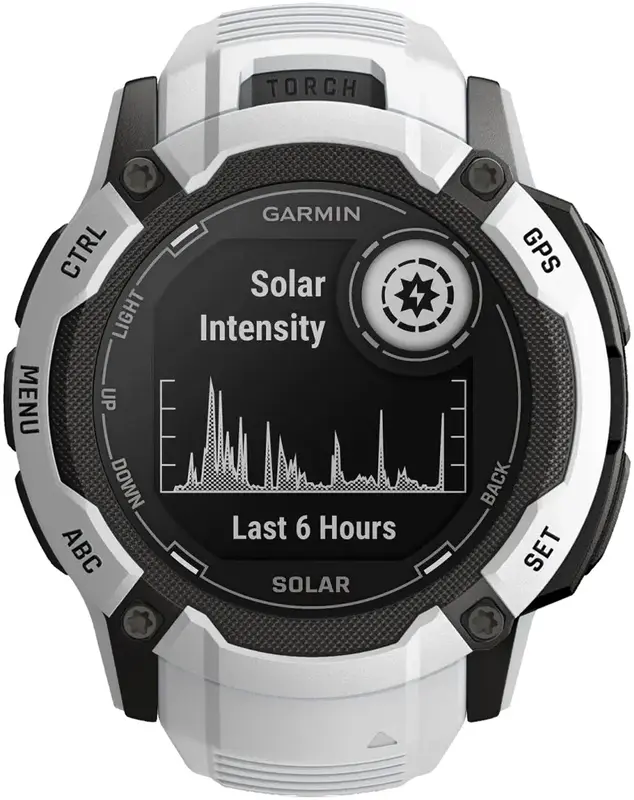 Смарт-годинник GARMIN Instinct 2X Solar білий (010-02805-04) - фото - №2