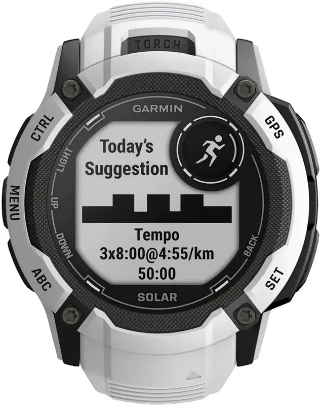 Смарт-годинник GARMIN Instinct 2X Solar білий (010-02805-04) - фото - №4