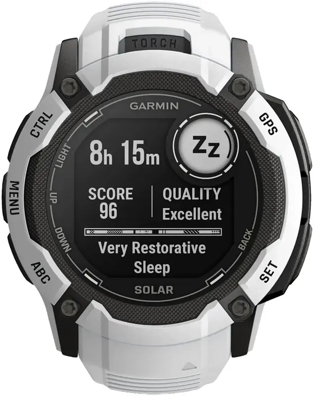 Смарт-годинник GARMIN Instinct 2X Solar білий (010-02805-04) - фото - №6