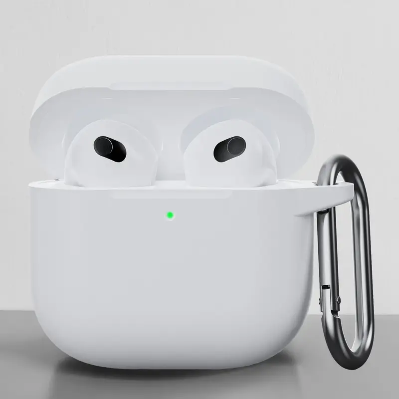 Чохол для Apple AirPods 4 ArmorStandart Hang Case (White) - фото - №3