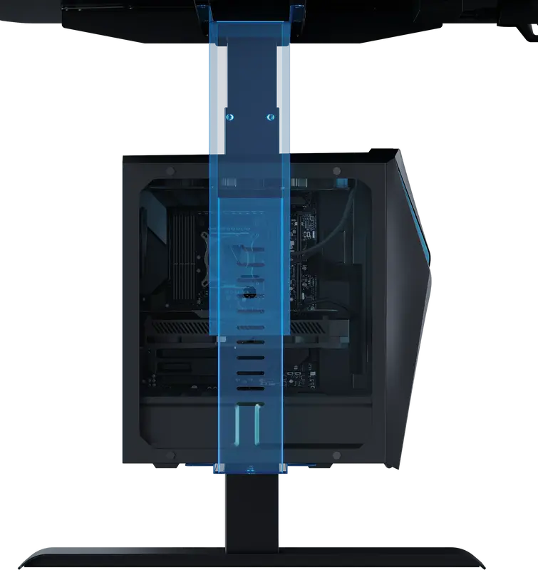 Держатель для системного блока ПК Anda Seat Desk PC Holder Black фото