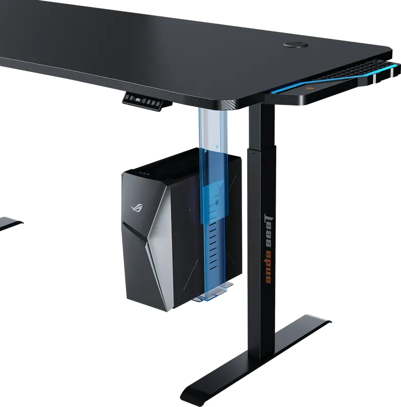Держатель для системного блока ПК Anda Seat Desk PC Holder Black фото