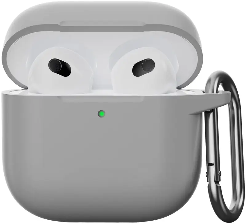 Чохол для Apple AirPods 4 ArmorStandart Hang Case (Light Grey) - фото - №0