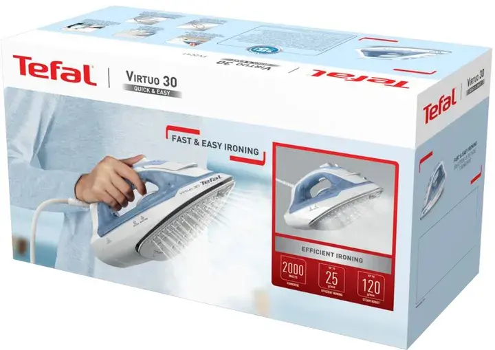 Утюг Tefal Virtuo 30 FV2C41E0 - фото - №8