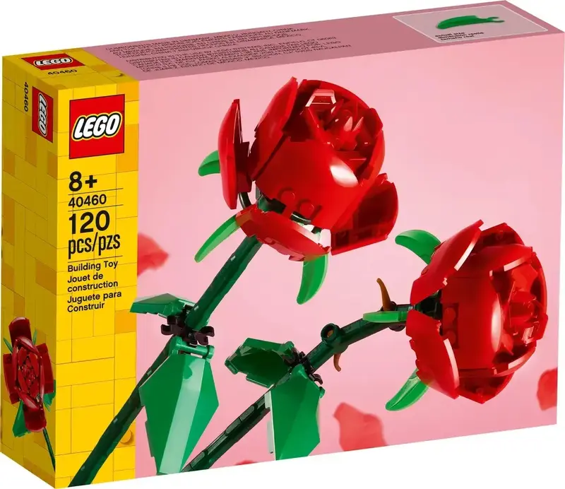 Конструктор LEGO Iconic Троянди - фото - №1