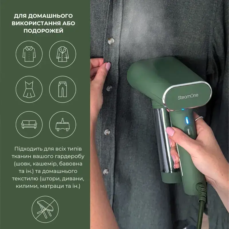 Відпарювач ручний SteamOne EUNS150G - фото - №16